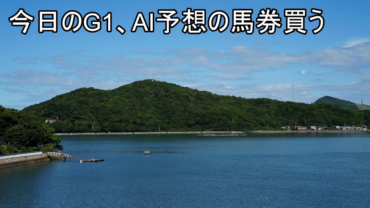 【競馬】今日のレースAIに予想させて馬券買う